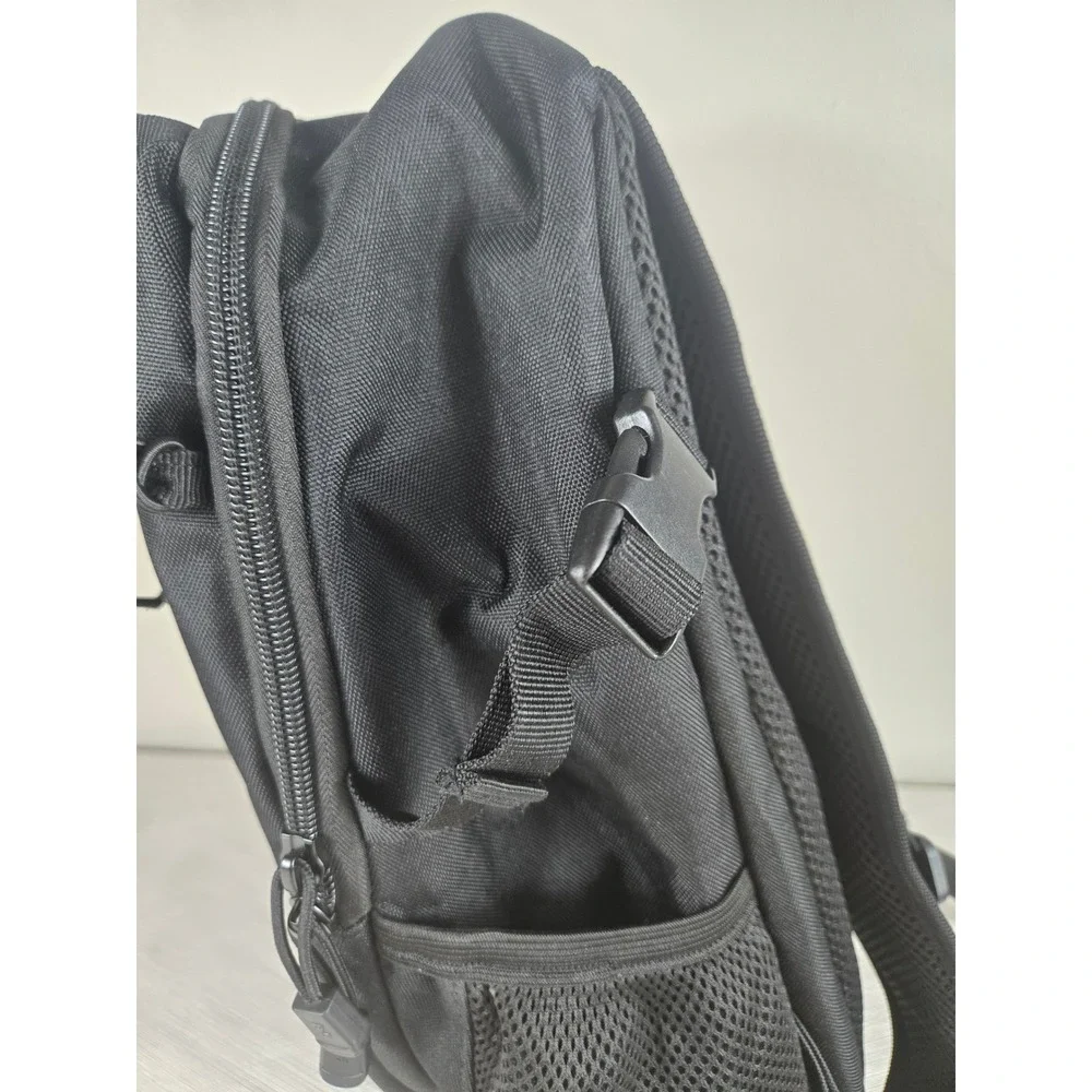 D-5 Column Tactical Backpack Black MOLLE Webbing Military Utility Daypack 16in
